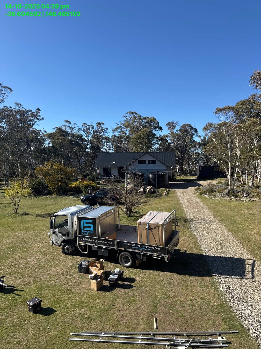 Innovative Solar truck